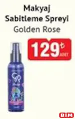 GOLDEN ROSE MAKYAJ SABİTLEME SPREYİ